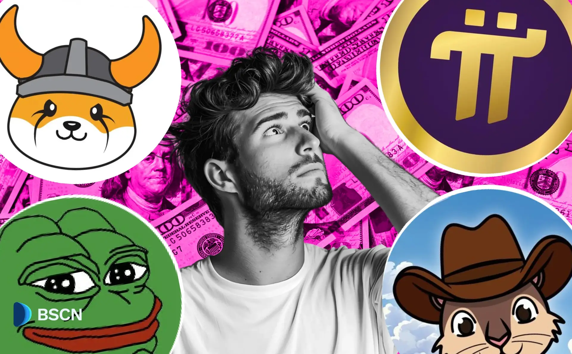 FLOKI, PI, PNUT, PEPE Record 20%+ Gains as Market Flips Bullish
