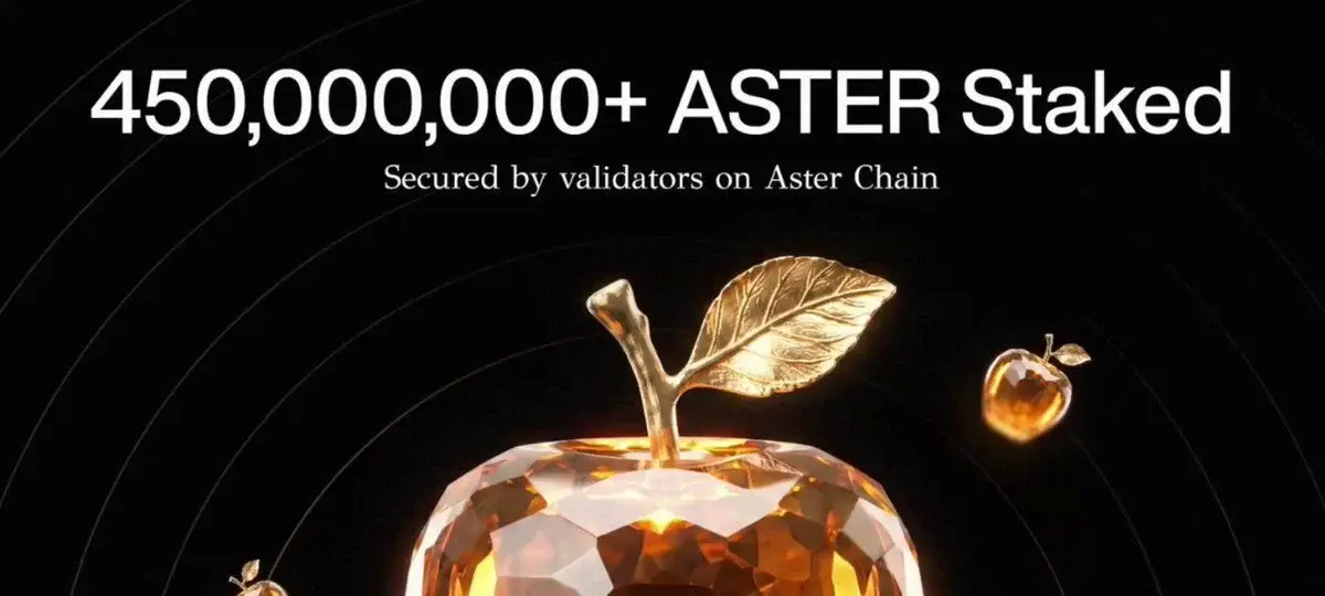 Aster Chain Hits Huge Staking Milestone