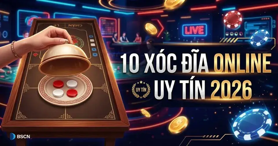 10 Xóc Đĩa Online Uy Tín 2026 - App Xóc Đĩa Đổi Thưởng Rút Tiền Nhanh