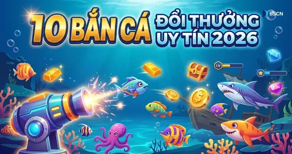 10 Bắn Cá Đổi Thưởng Uy Tín 2026 - Tải Game Bắn Cá Nhận Cốt 100K